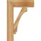 Ekena Millwork Imperial Block Rough Sawn Bracket, Western Red Cedar, 6"W x 24"D x 36"H BKT06X24X36IMP05RWR - alternate 4